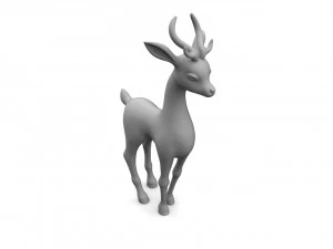 deer 3D Print Model