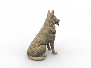 sheepdog Model do druku 3D