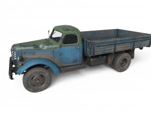 Truck Zil 164 3D Model
