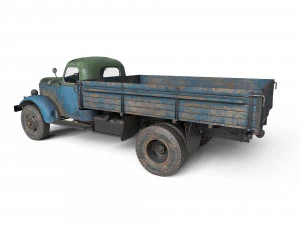 Truck Zil 164 3D Model