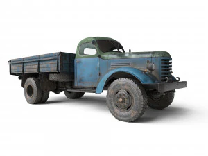Truck Zil 164 3D Model