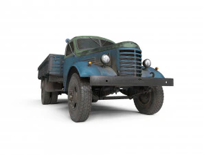Truck Zil 164 3D Model