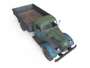 Truck Zil 164 Modelo 3D
