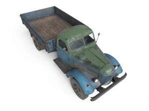 Truck Zil 164 3D Model