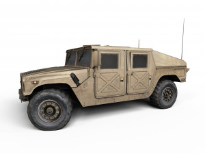 Humvee Military 3D 모델