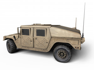 Humvee Military 3D 모델