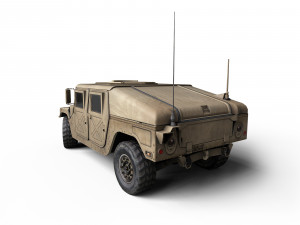 Humvee Military 3D 모델
