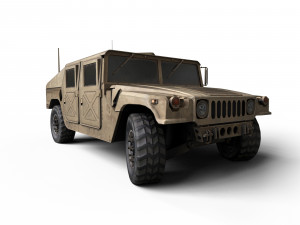 Humvee Military 3D 모델
