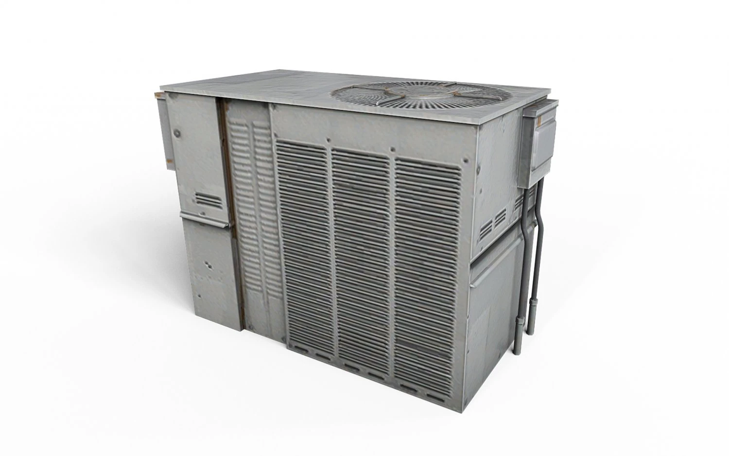 Промисловий трансформатор 3D Модель .c4d .max .obj .3ds .fbx .stl .blend 