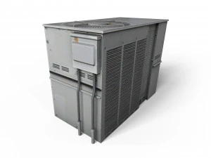 Промисловий трансформатор 3D Модель