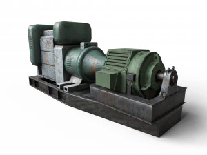Generatore industriale Modello 3D