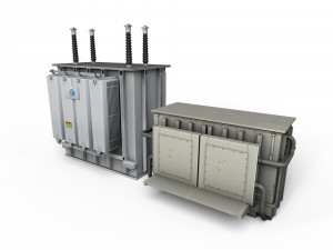 Industrial Transformers 3D-Modell