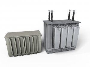 Industrial Transformers 3D-Modell