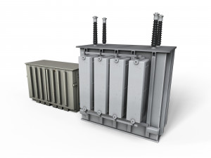 Industrial Transformers 3D-Modell