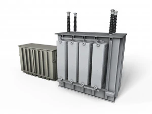 産業用変圧器 3Dモデル