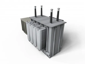 産業用変圧器 3Dモデル