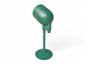 Vintage Microphone Modelo 3D