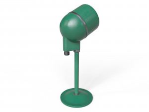 Vintage Microphone Modelo 3D