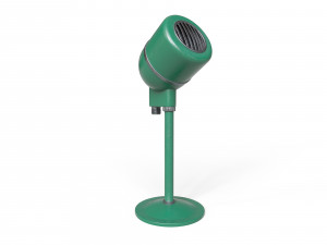 Vintage Microphone Modelo 3D