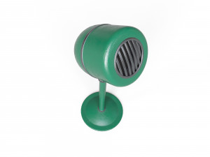 Vintage Microphone Modelo 3D
