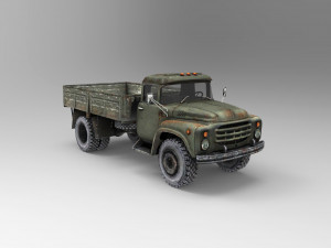 Truck Zil 130 3D Model