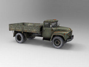 Truck Zil 130 3D Model
