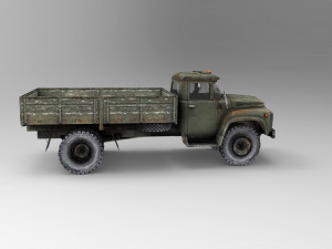 Truck Zil 130 3D Model