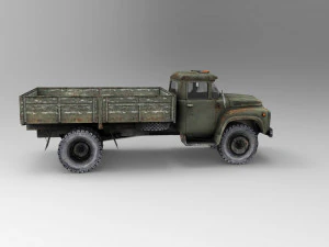 Truck Zil 130 3D Model