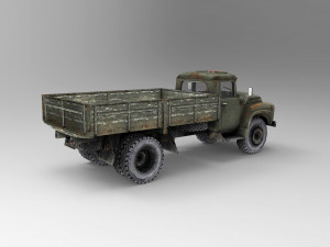 Truck Zil 130 3D Model