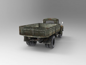 Truck Zil 130 3D Model