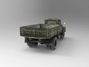 Truck Zil 130 3D Model