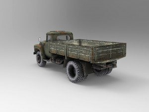 Truck Zil 130 3D Model
