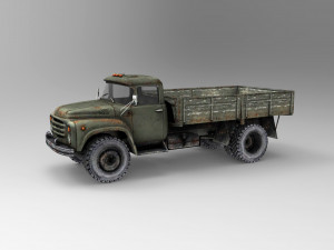 Truck Zil 130 3D Model