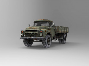 Truck Zil 130 3D Model