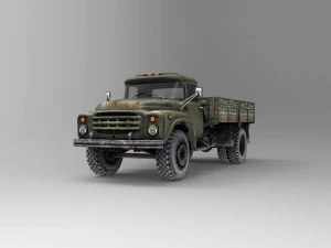 Truck Zil 130 3D Model