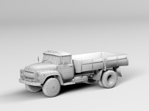 Truck Zil 130 3D Model