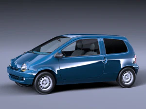 Renault Twingo 1993 3D Model