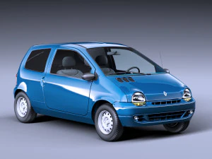 Renault Twingo 1993 3D Model