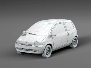 Renault Twingo 1993 3D Model