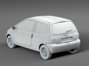Renault Twingo 1993 3D Модель