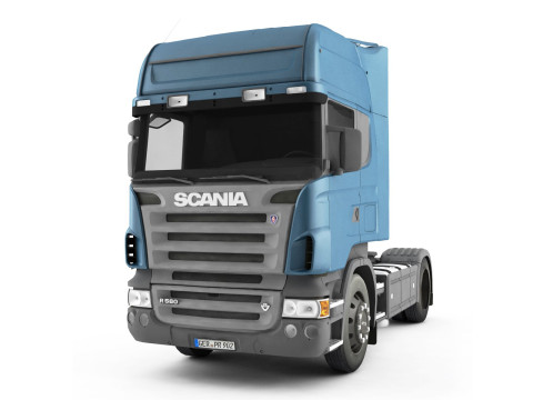 Truck Scania R580 3D-Modell