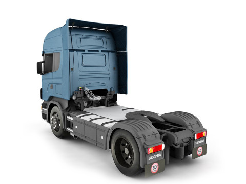 Truck Scania R580 Modelo 3D
