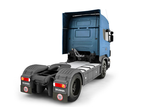 Truck Scania R580 Modelo 3D