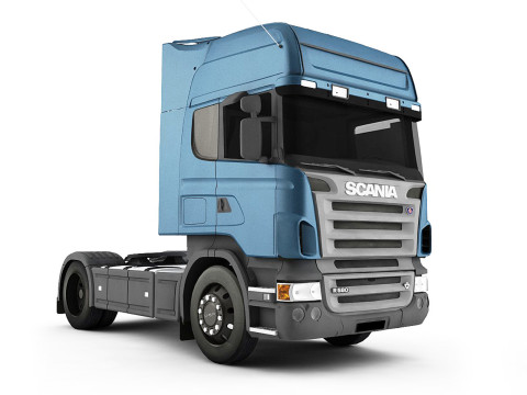 Truck Scania R580 Modelo 3D