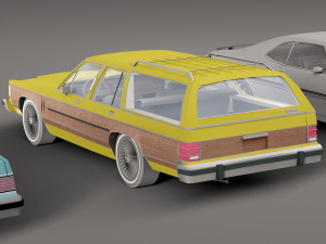 Complete Vehicle Pack cars Mercury Modelo 3D