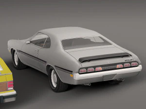 Повний пакет автомобілів Mercury 3D Модель