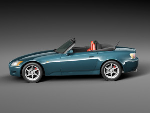 Honda S2000 3D Model