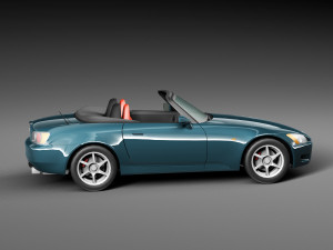 Honda S2000 3D Model