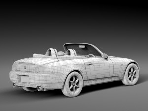 Honda S2000 3D Model