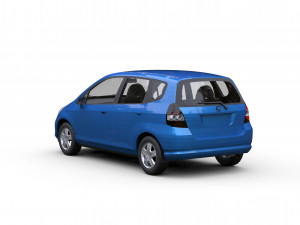 Honda Fit 3Dモデル